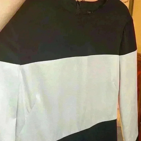 RAG & BONE CAROLA COLOR-BLOCK SHEATH DRESS SIZE  8 - Picture 9 of 14